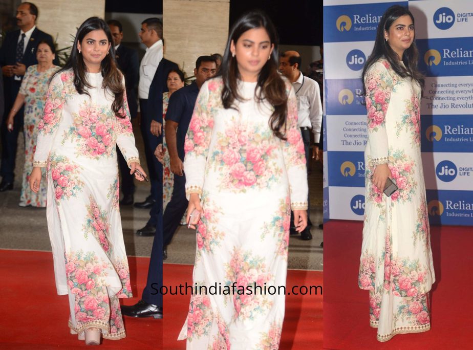Isha Ambani at Reliance Industries Limited 42nd AGM Isha Ambani at Reliance Industries Limited 42nd AGM