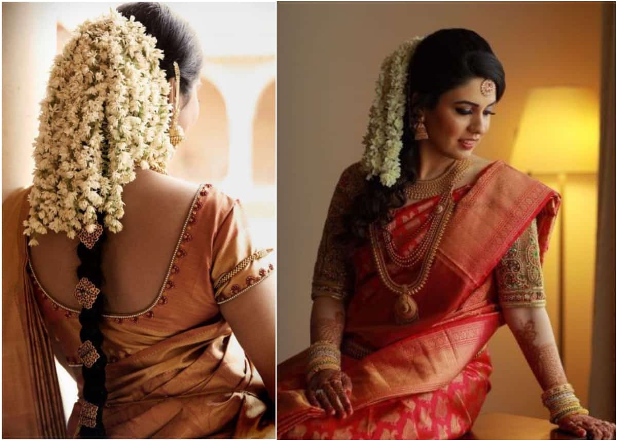 ✨Voluminous Hairstyle with a Saree✨ This easy to achieve elegant hairstyle  can be paired well with any Indian outfit especially a saree. Make sure  to... | By Knot Me PrettyFacebook