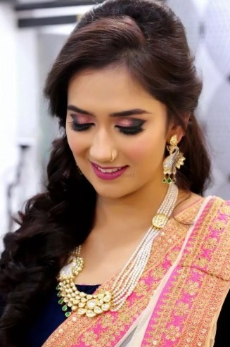 Sara khan makeup artist hyderabad