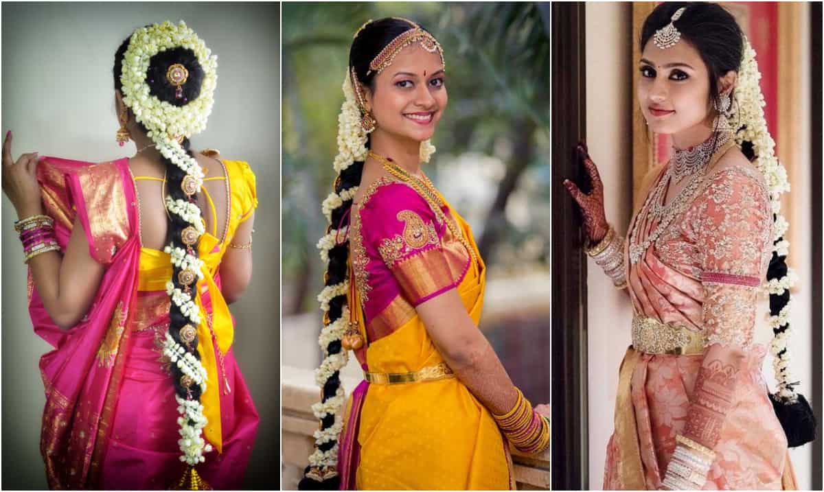 Traditional South Indian Bridal Hairstyles Ideas