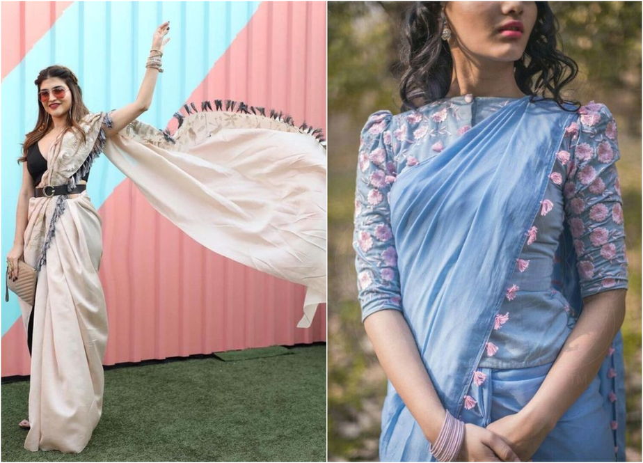 Upgrade your Plain Simple Saree with Fancy Borders for a Designer Touch