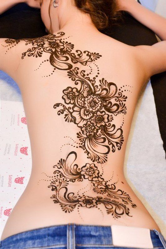 Full Body Mehndi Designs | Indian Full Body Mehndi Pics | Henna Tattoo