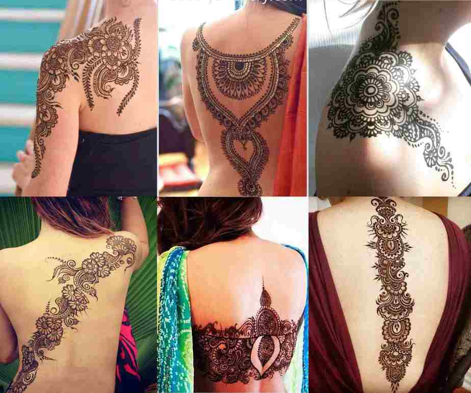 Mehndi Tattoo Design  य लटसट महद स बन य टट डजइन बहद मडरन  लगत ह