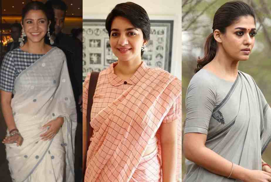 Office wear sarees collection sales