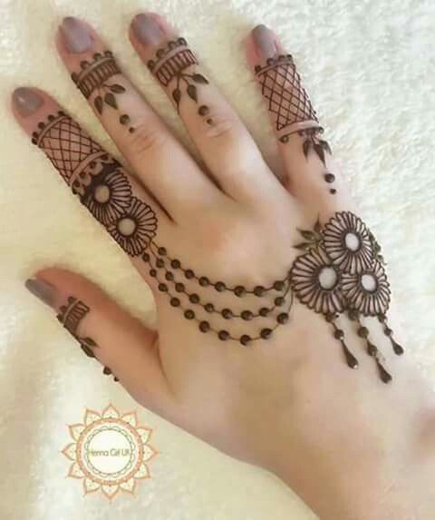 simple and easy mehndi designs for hands (6)