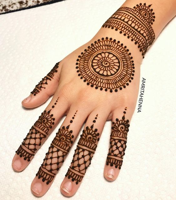 50 Easy And Simple Mehndi Designs For Beginners Step By Step