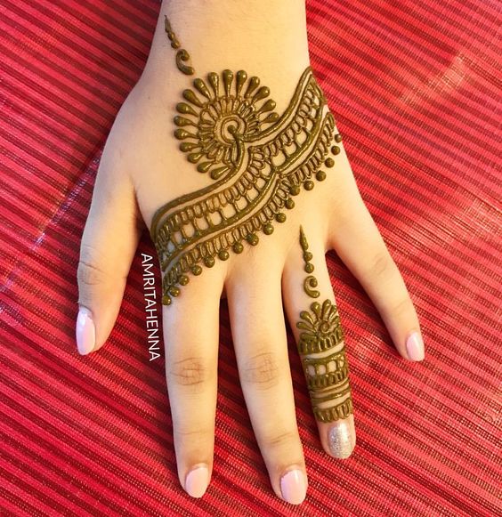 Henna designs simple and easy