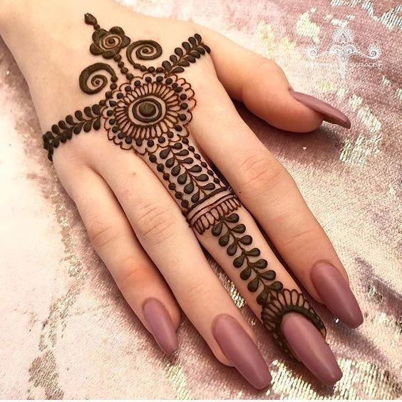 simple mehendi designs 2019 (4)