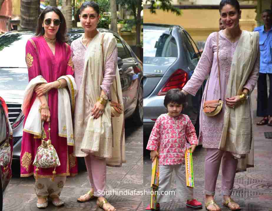 kareena karishma and taimur diwali celebrations