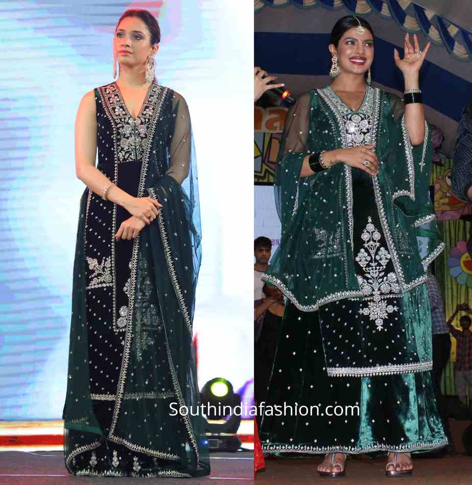 Priyanka Chopra And Tamannaah Spotted In The Same Outfits Who Wore It Better