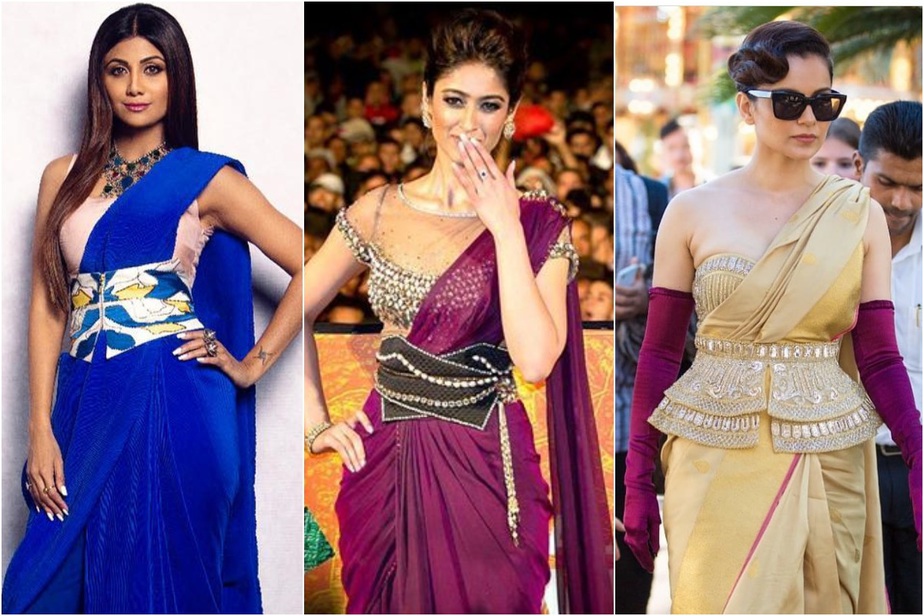 Saree With Belt: Buckle up your Sarees with 5 Types of Saree Belts!