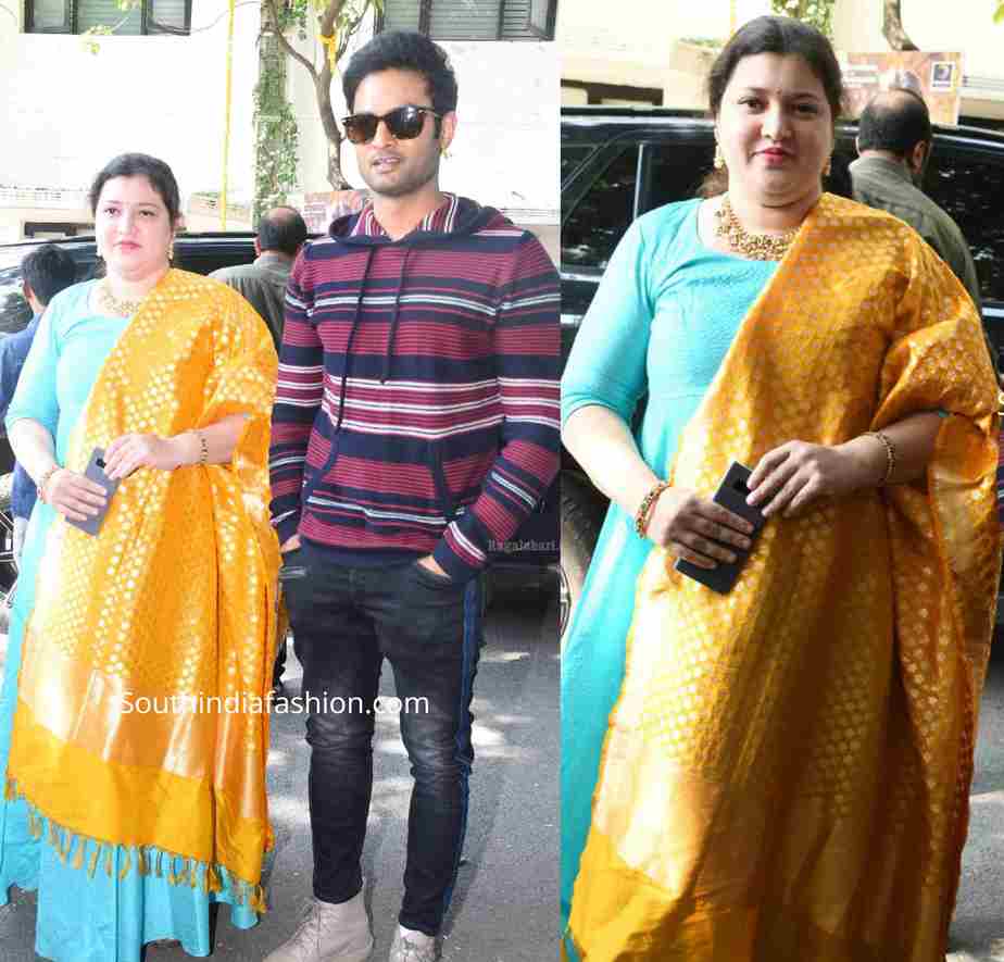 hero sudheer babu wife priyadarshini (1)