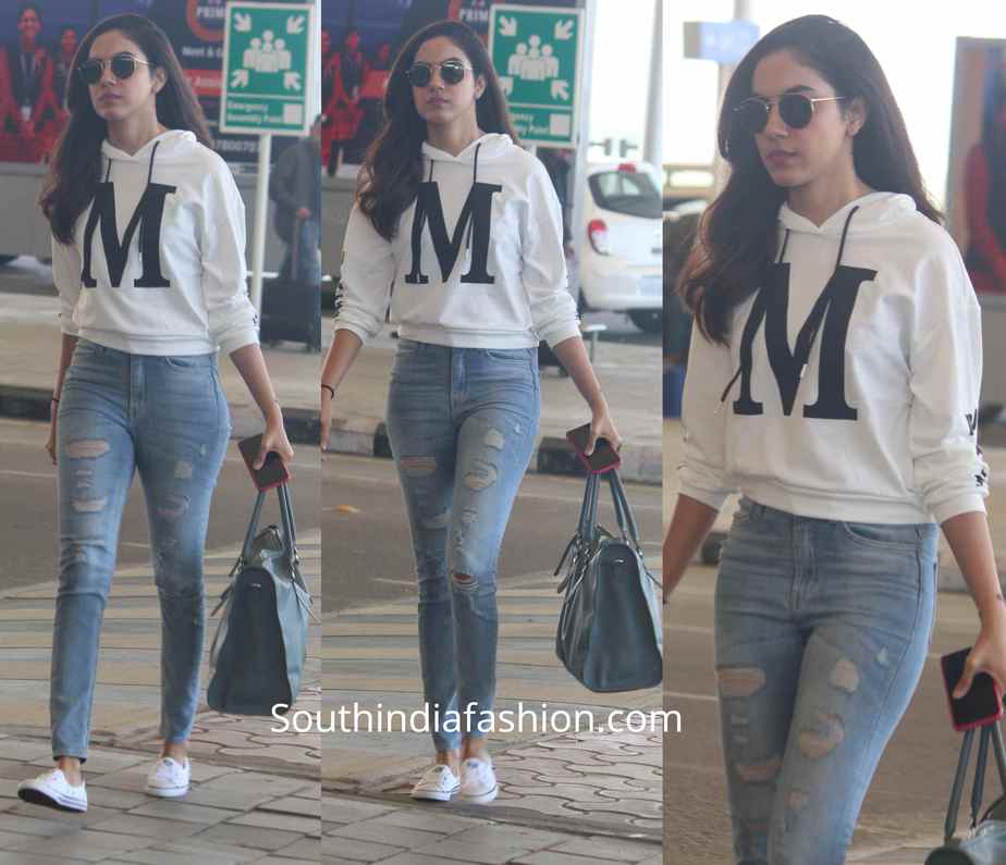 ritu varma casual airport look