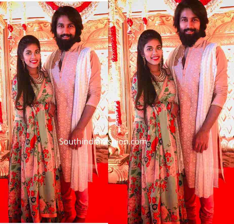 sreeja konidela in sabyasachi anarkali