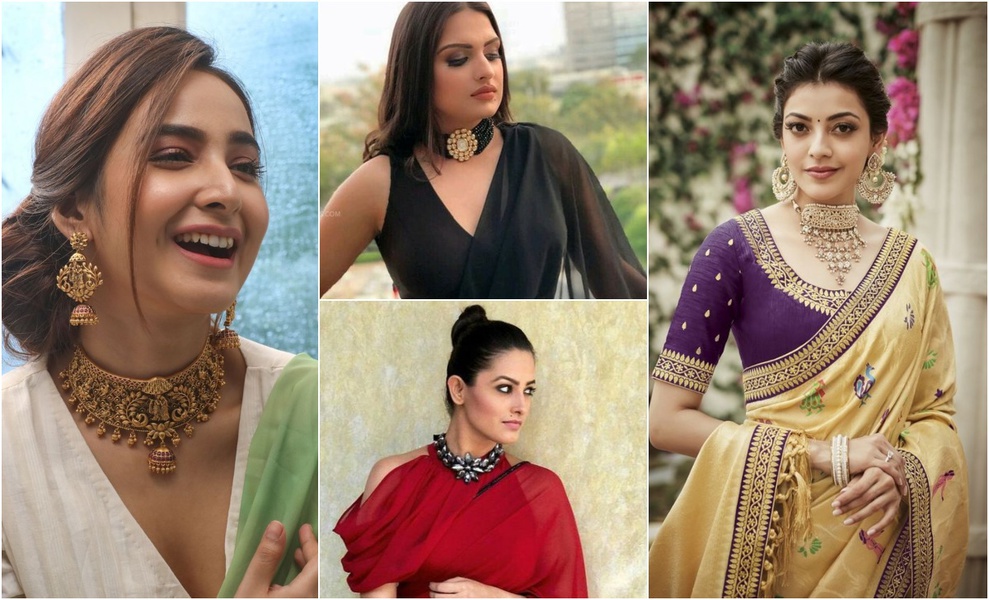 Off-beat Design Accessories for saree look