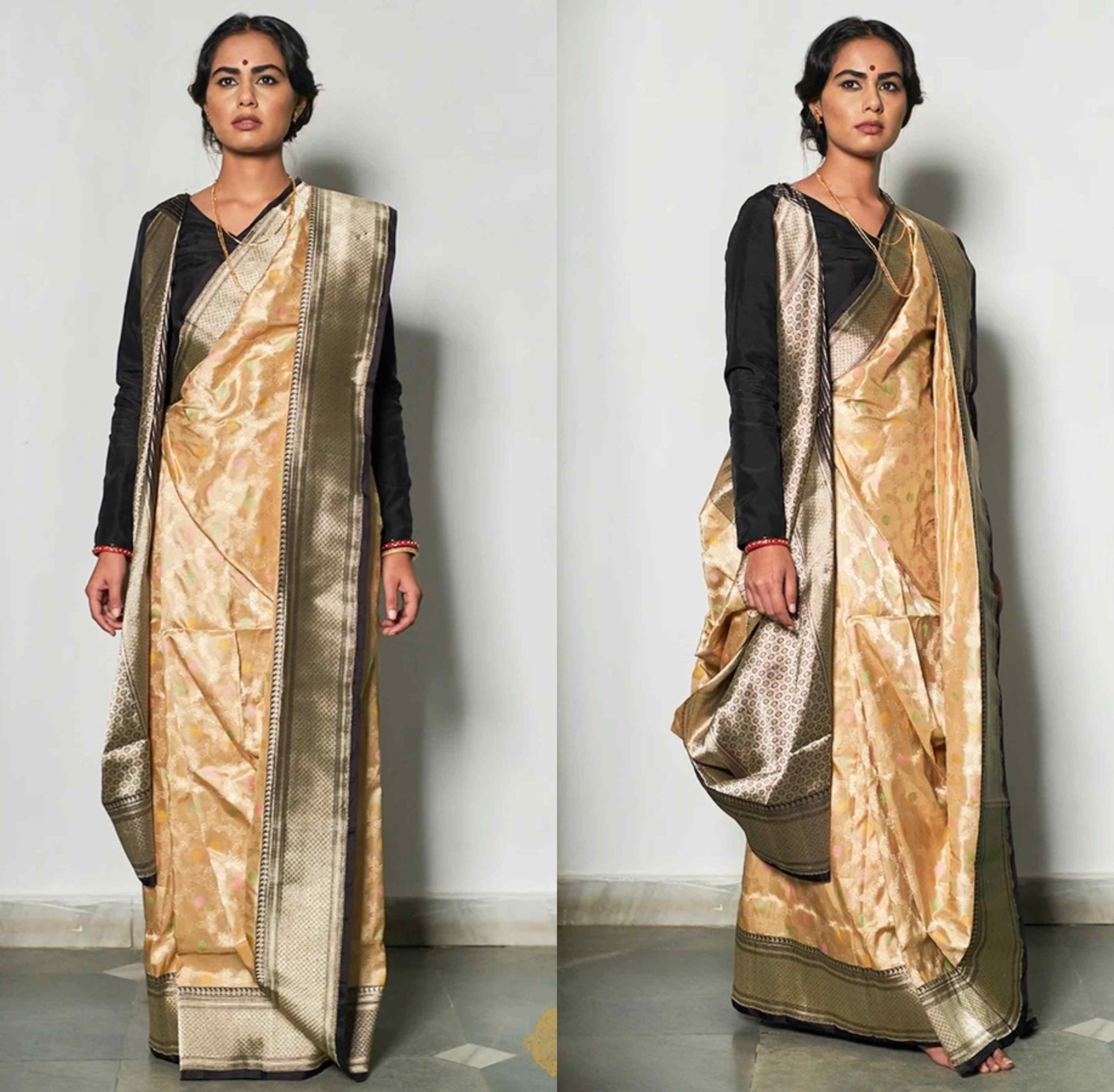 Stunning Pure Katan Silk Banarasi Handloom Sarees By Tilfi