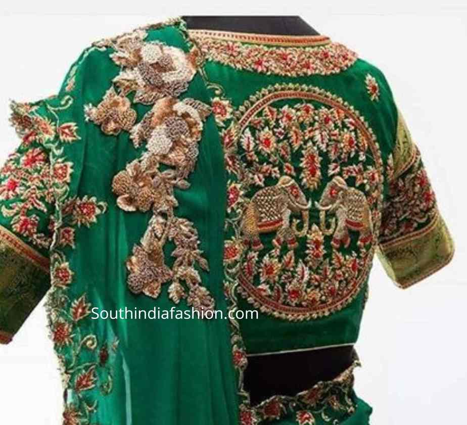 Latest aari work blouse designs best sale 2020