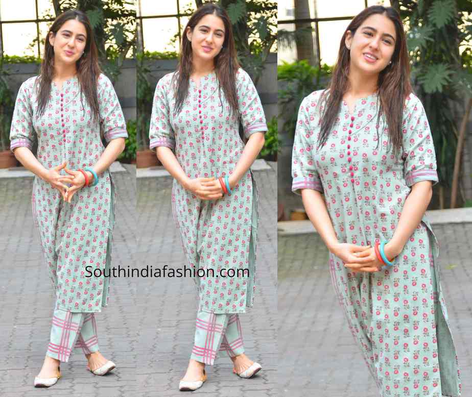 sara ali khan casual kurta set