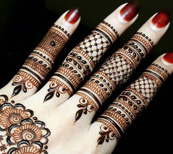 10+ Finger Mehndi Designs 2020: Your guide simple types | StyleGods |  StyleGods