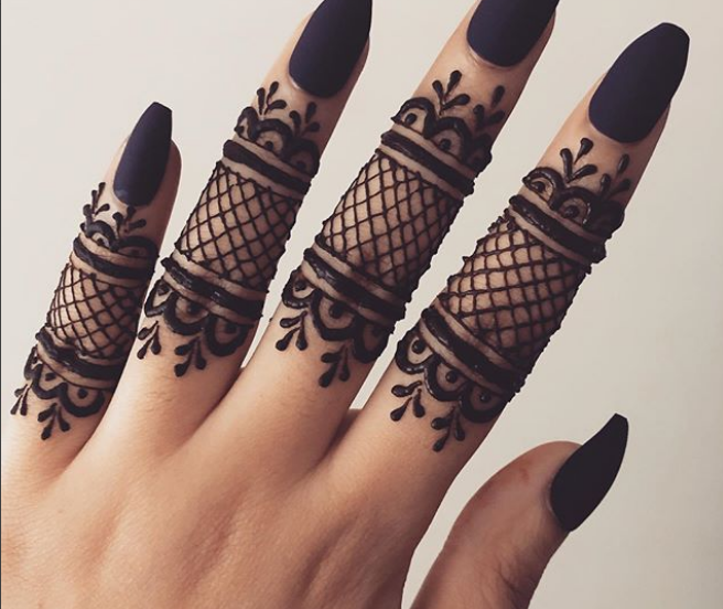 45+ Latest Finger Mehndi Designs To Try Out In 2020!