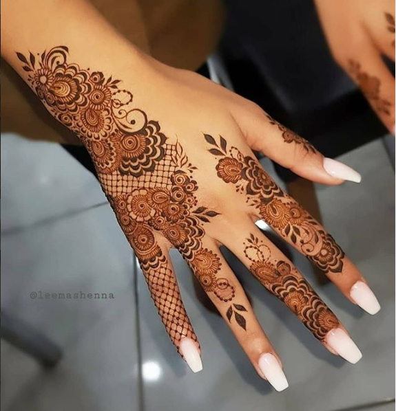 45 Latest Finger Mehndi Designs To Try Out In 45 Latest Finger Mehndi Designs To Try Out In