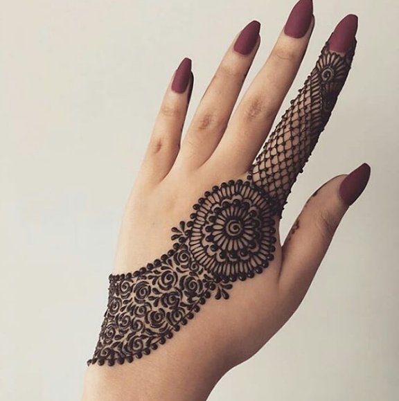 Great Finger Mehndi Designs Trending In The Year 2022