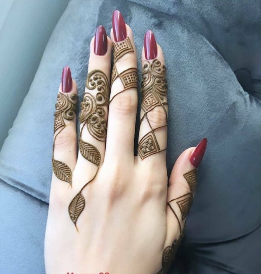 45 Latest Finger Mehndi Designs To Try Out In
