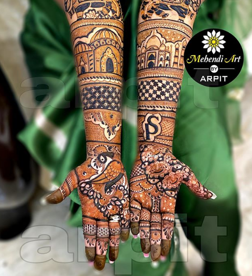 10 Royal Rajasthani Bridal Mehndi Designs for Full Hands