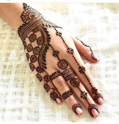 45 Latest Finger Mehndi Designs To Try Out In