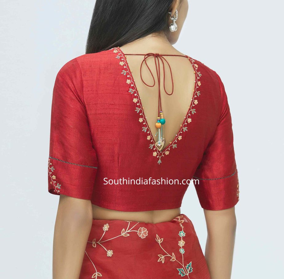 Latest Blouse designs 2020, 55+ New Blouse designs