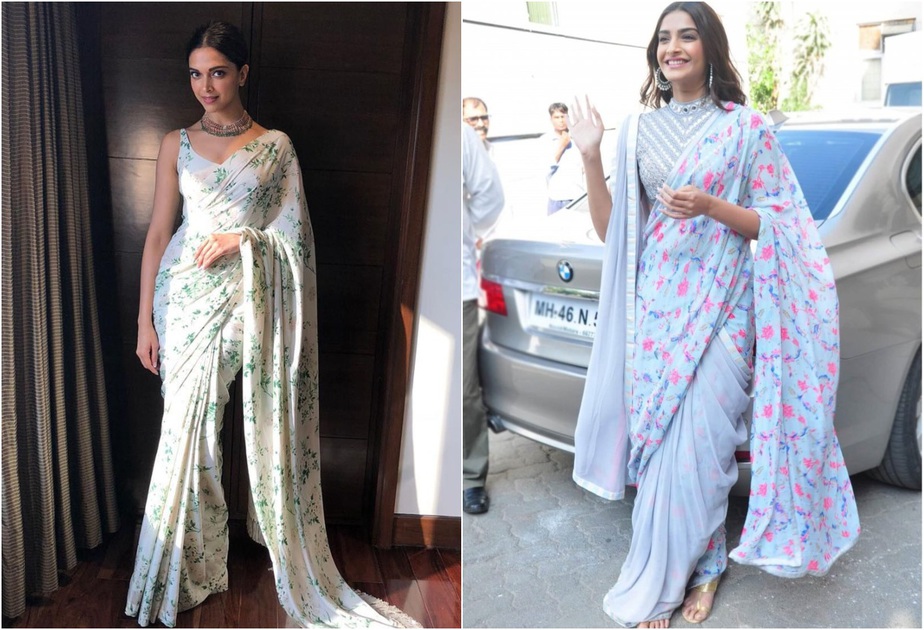 Floral Printed Sarees Are Summer Essentials