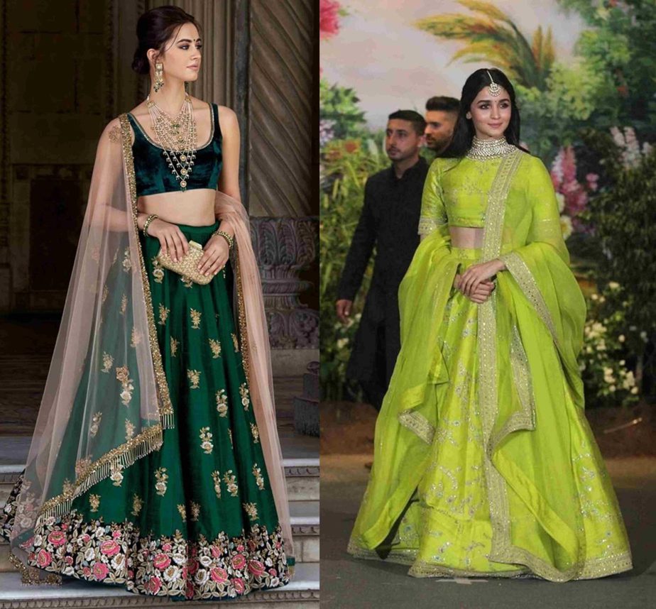 Discover 167+ lehenga saree dupatta style