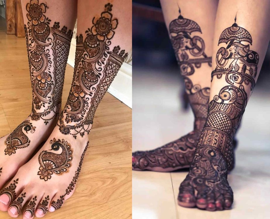Top 50 Foot Henna Designs | StayGlam