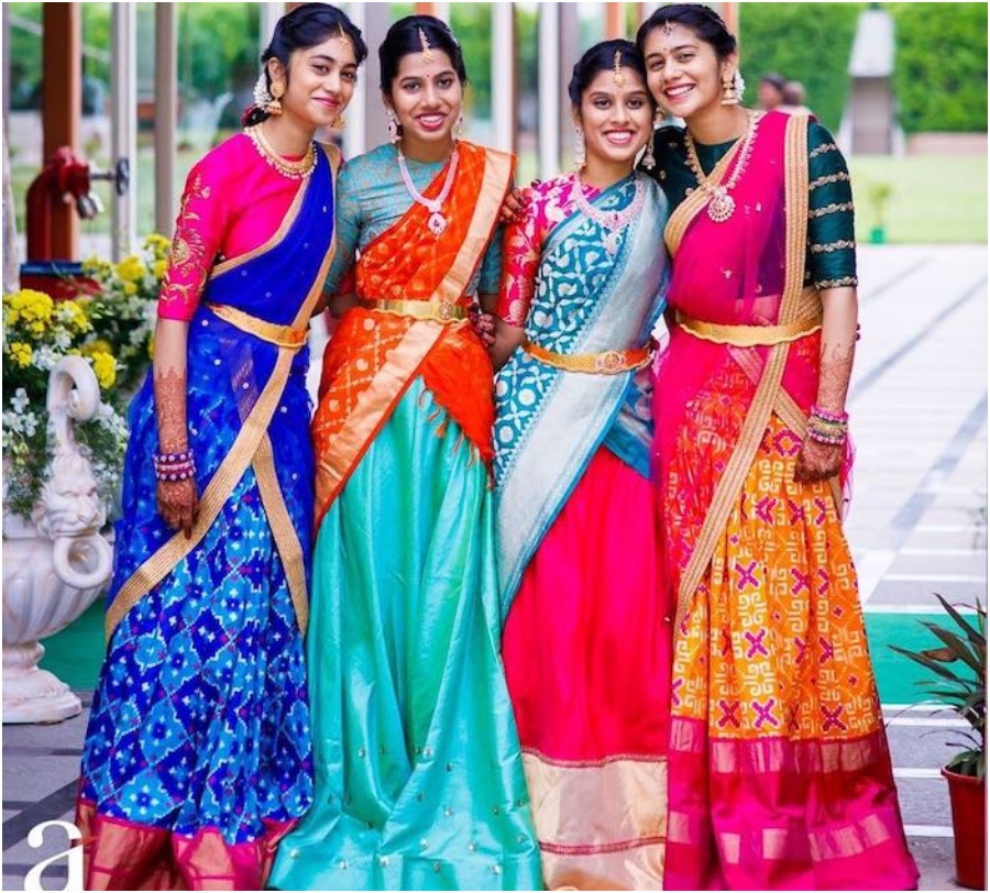 Pattu Lehengas And Half Saree For Every South Indian Bride Fashion Pattu Lehengas And Half Saree For Every South Indian Bride Fashion