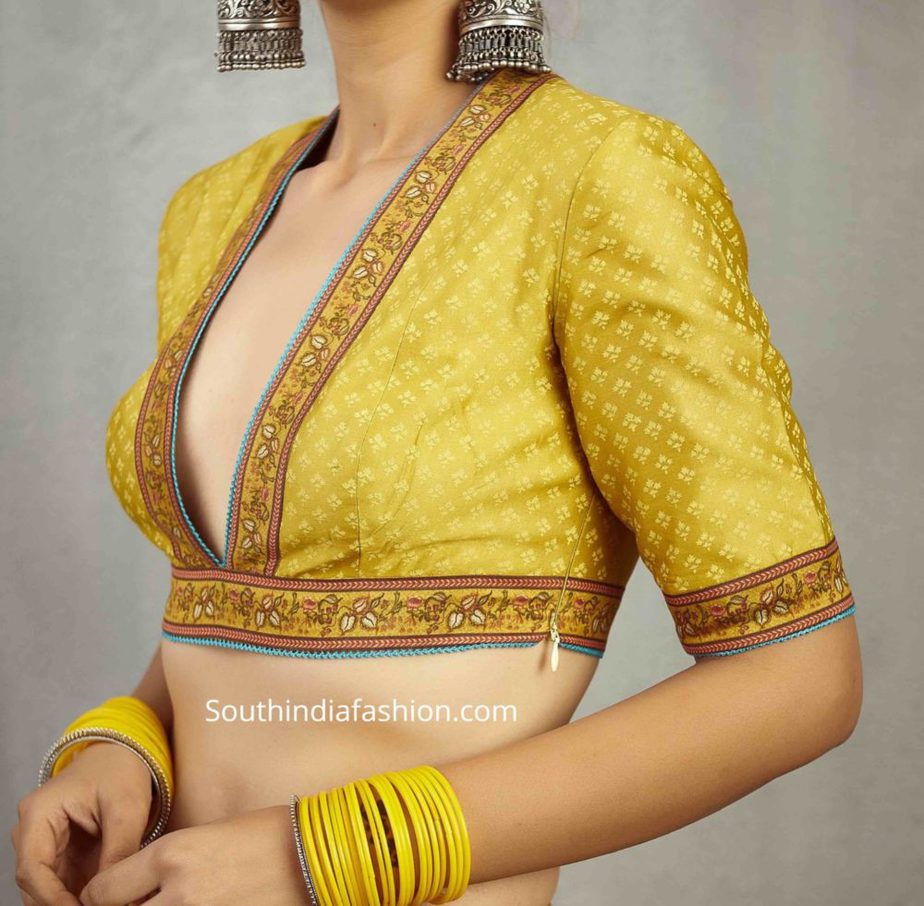 designer saree blouse online