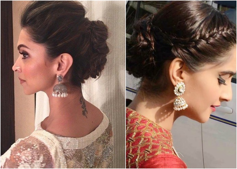 10 Latest Curly Hairstyles for Saree and Lehenga  Styles At Life