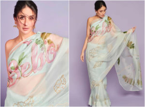 10 Divas Who Slayed In Their Organza Sarees – Celebrity Sarees