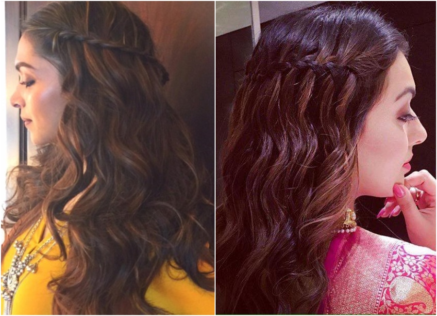 Styles For Curly Hair On Traditional Outfits | Femina.in