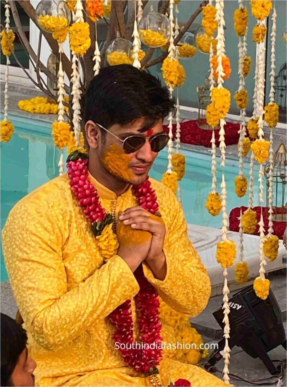 Hero Nikhil Siddhartha and Pallavi Varma's Haldi Ceremony!