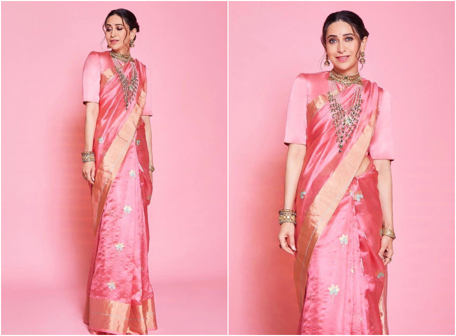 10 Times Karisma Kapoor Charmed Us With Her Saree Styles