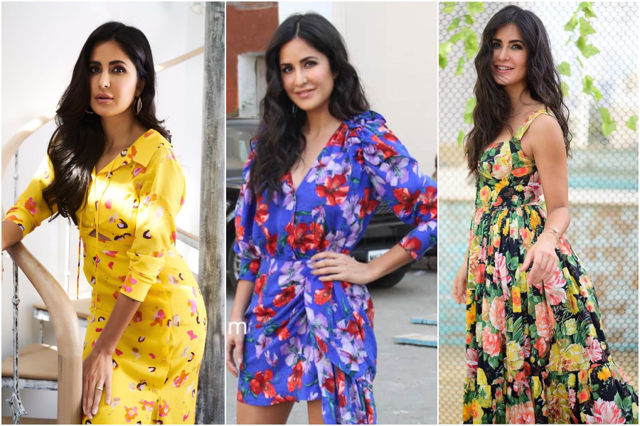 Katrina Kaif's Style Diary Prove That She Is A Huge Fan OF Floral Outfits!