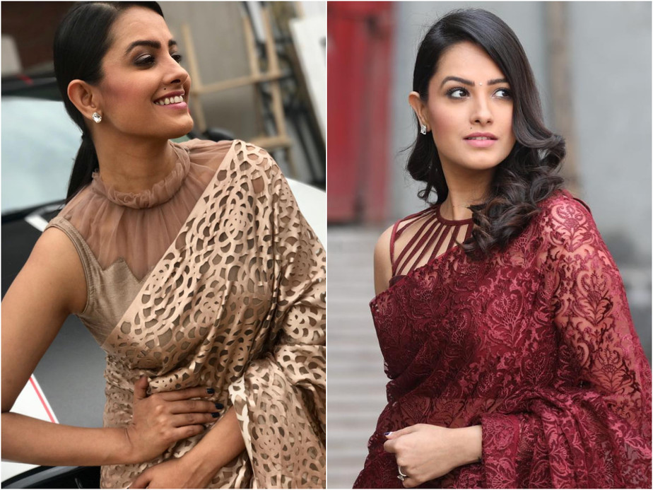 Steal Uber-Chic Blouse Patterns From Anita Hassanandani