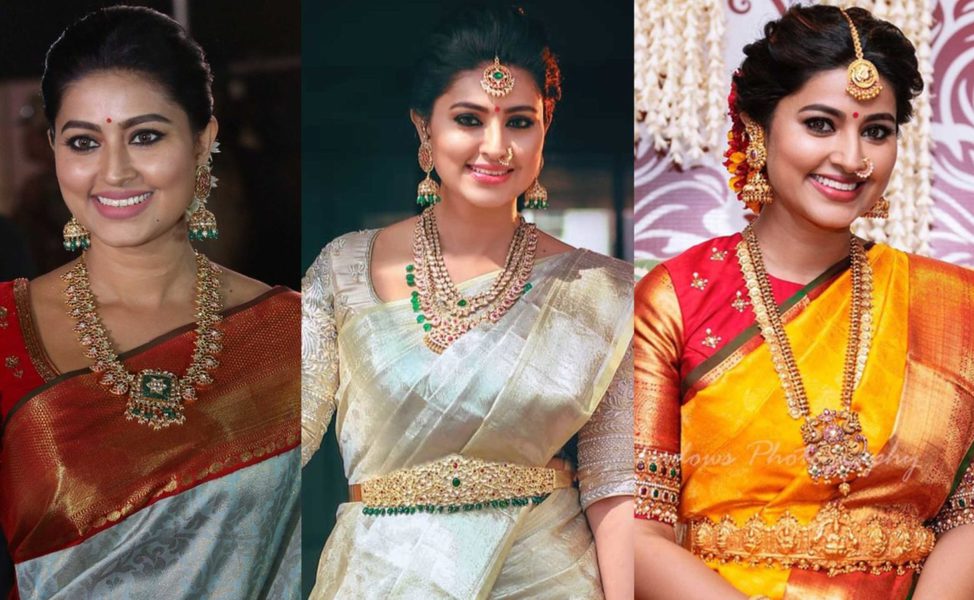 actress sneha prasanna jewellery models