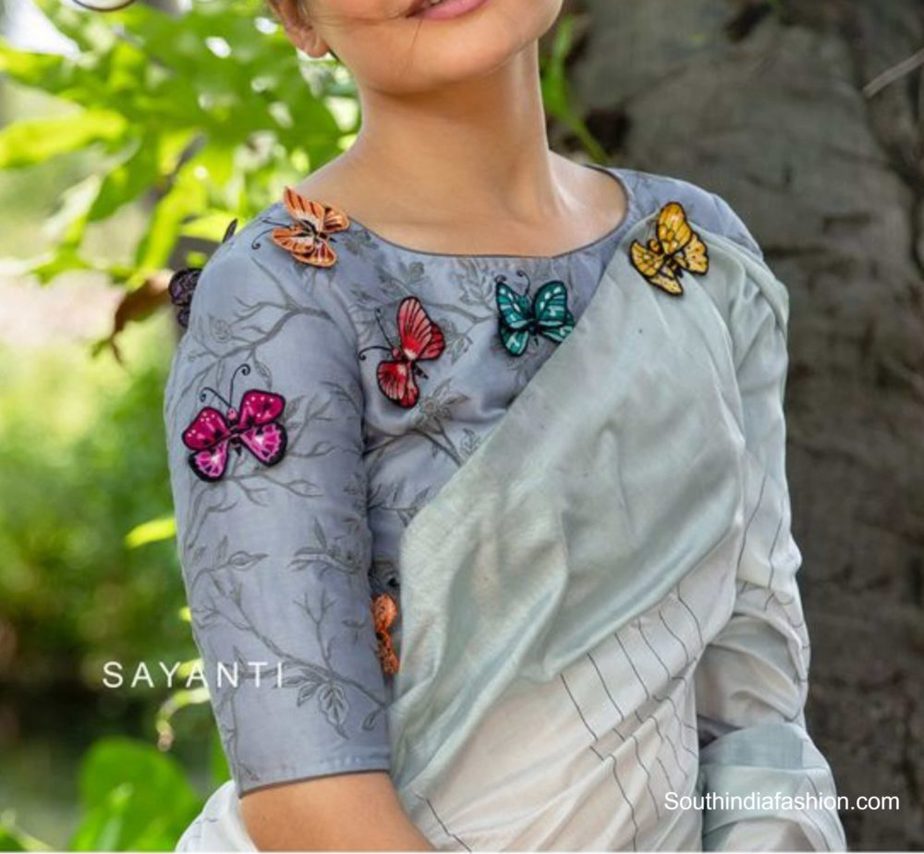 Designer Blouses 2020 : Nature Inspired Trendy Blouse Designs!