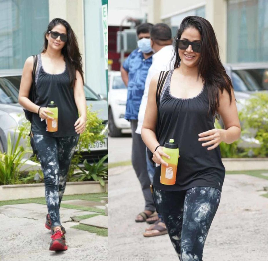 Lavanya Tripathi and Niharika Konidela snapped post workout