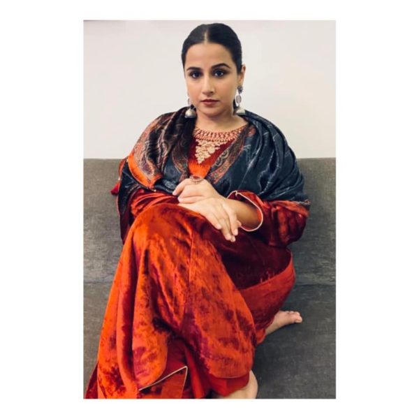 Vidya Balan in navratri look