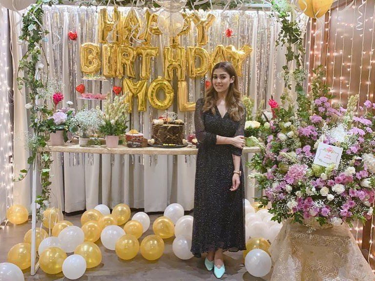 nayanthara birthday black dress photos