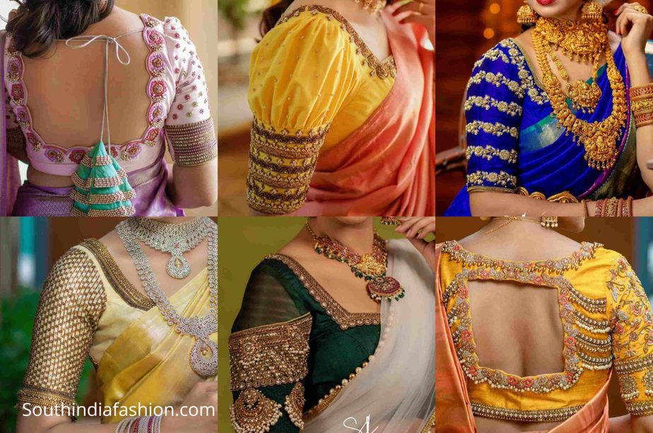 sruthi kannath bridal blouse designs