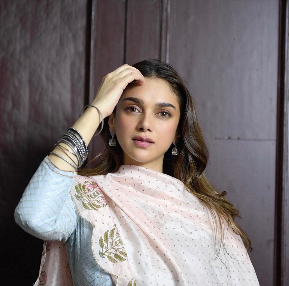 Aditi Rao Hydari looks exuberant in a sharara set from the