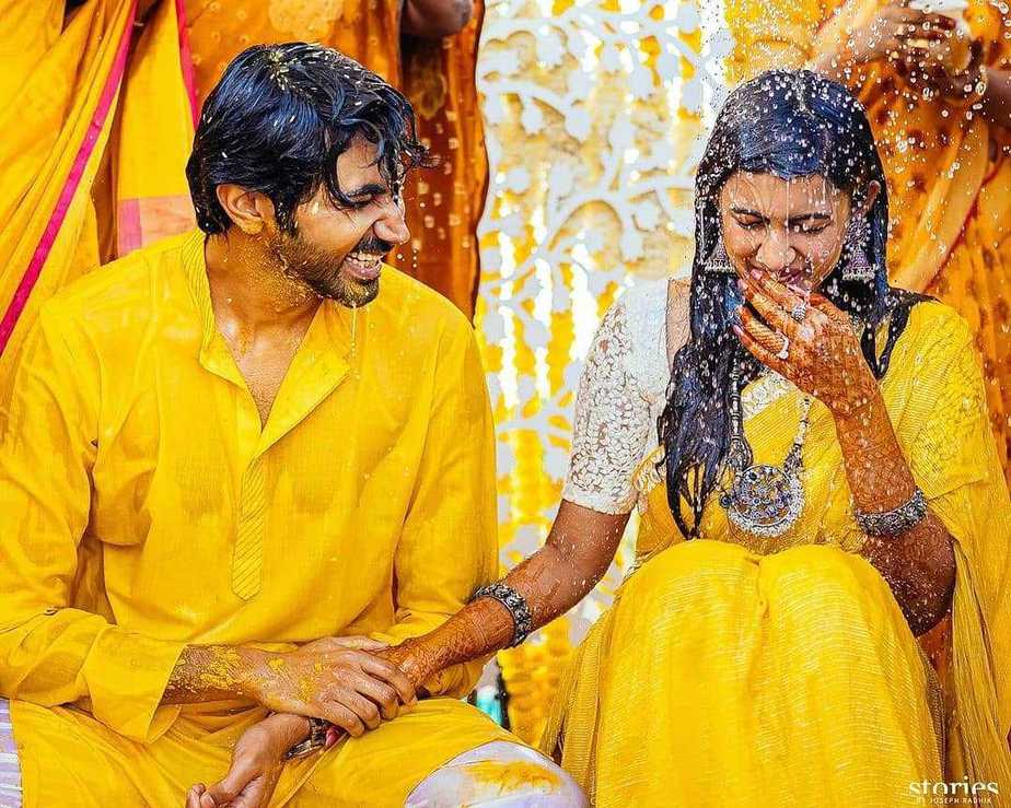 Niharika and Chaitanya haldi ceremony0